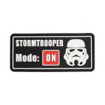 Нашивка PVC/ПВХ с велкро Mode on storm trooper